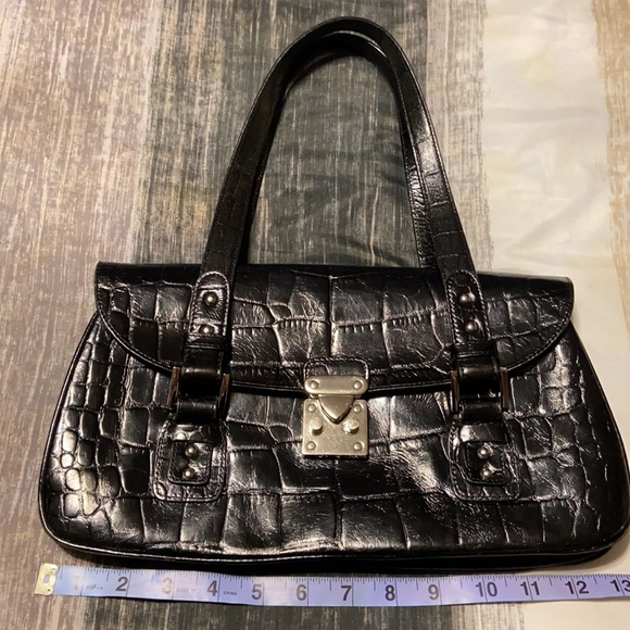 Vintage Nordstrom leather shoulder purse - Picture 6 of 8